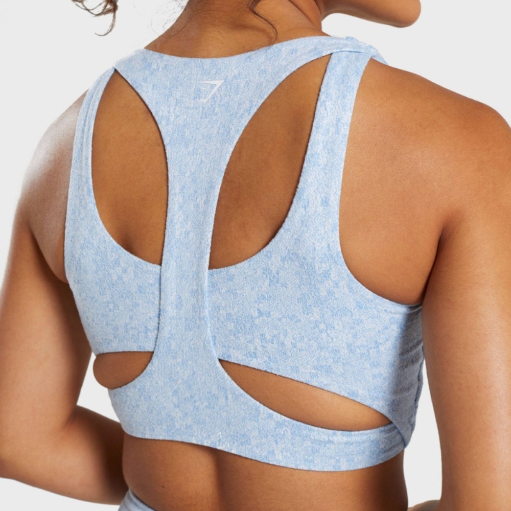 Gymshark Fleur Bra Malibu Blue